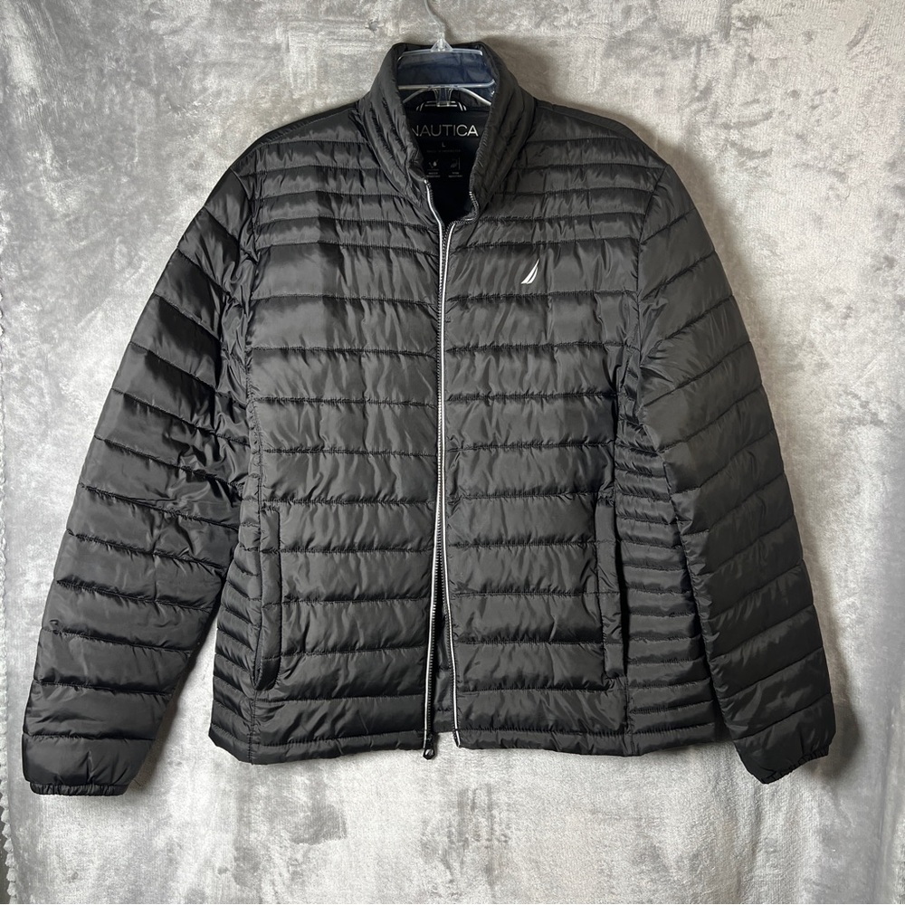 Nautica Men's Black Puffer Jacket